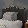 Flash Furniture Headboard, Twin Size, Black Fabric HG-HB1707-T-BK-GG